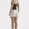 Malala Off White Mini Skirt