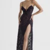 Malia Night Shade Lace Maxi Dress