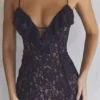Malia Night Shade Lace Maxi Dress