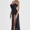 Malia Night Shade Lace Maxi Dress