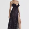 Malia Night Shade Lace Maxi Dress