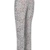 Mara Silver Metallic Lace Trousers