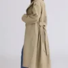 Marais Camel Belted Full Trench Coat