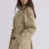 Marais Camel Belted Full Trench Coat