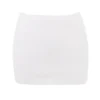 Mariella White Knit Mini Skirt