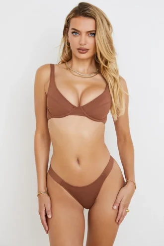 Mariposa Chocolate Underwired Bikini