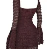 Marisa Espresso Lace Dress