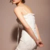 Marlene White Cotton Broderie Anglais Mini Dress