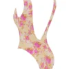 Martinique Floral Print Plunge Swimsuit
