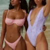 Antibes Pink Paisley Underwired Bikini Top