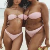 Medea Blossom Bandeau Bikini Top