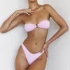 Medea Blossom Bandeau Bikini Top