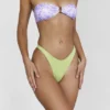 Delphi Olive Ruched Bikini Bottom
