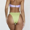 Delphi Olive Ruched Bikini Bottom