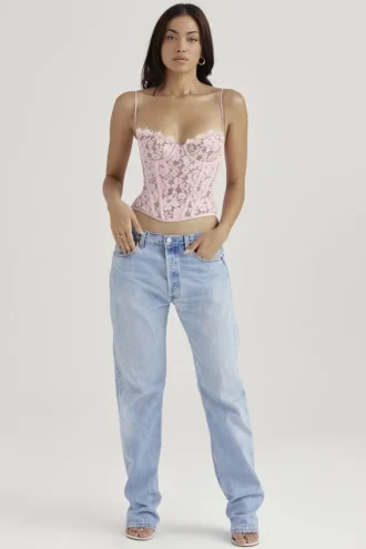 Mila Rose Lace Underwired Corset