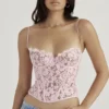 Mila Rose Lace Underwired Corset