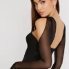 Mina Black Structured Corset