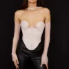Mina Crystal Structured Corset