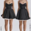 Minimoiselle Black Tulle Mini Dress