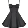 Minimoiselle Black Tulle Mini Dress