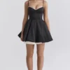 Minimoiselle Black Tulle Mini Dress