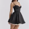 Minimoiselle Black Tulle Mini Dress