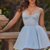 Minimoiselle Cinderella Blue Tulle Mini Dress