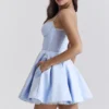Minimoiselle Cinderella Blue Tulle Mini Dress