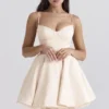 Minimoiselle Vintage Cream Tulle Mini Dress