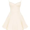 Minimoiselle Vintage Cream Tulle Mini Dress