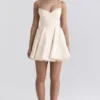 Minimoiselle Vintage Cream Tulle Mini Dress