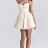 Minimoiselle Vintage Cream Tulle Mini Dress