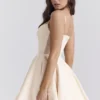 Minimoiselle Vintage Cream Tulle Mini Dress