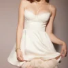 Minimoiselle Vintage Cream Tulle Mini Dress