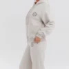 Mirage Cloud Cotton Fleece-Back Zip Through Hoodie