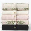 Mistle-Bow All Over Print Wool Cardigan