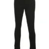 Mitzi Black Ribbed Knit Leggings