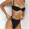 Monaco Black Underwired Bikini Top