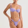 Monaco Violet Underwired Bikini Top