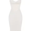 Myrna Ivory Corset Slip Dress
