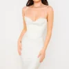 Myrna Ivory Corset Slip Dress