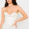 Myrna Ivory Corset Slip Dress