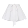 Nahla White Bow Mini Skirt