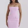 Naia Cotton Candy Strapless Mini Dress