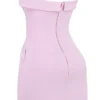 Naia Cotton Candy Strapless Mini Dress