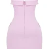 Naia Cotton Candy Strapless Mini Dress