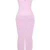 Nalini Cotton Candy Corset Maxi Dress