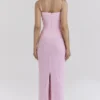 Nalini Cotton Candy Corset Maxi Dress