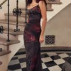 Nalini Printed Maxi Dress