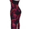 Nalini Romantic Floral Maxi Dress